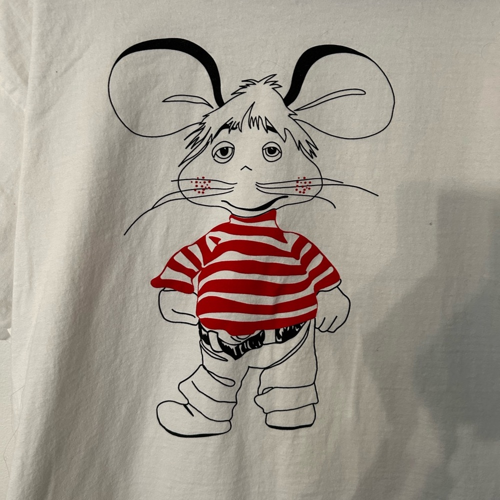 Vintage Topo Gigio Ristorante Chicago. White and Red T-Shirt. Medium - Picture 2 of 5